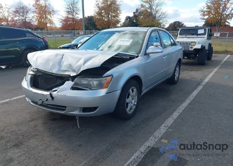 2006 Hyundai Sonata Gls from USA, damaged, VIN KMHEU46C86A118721